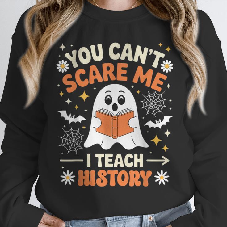You Can't Scare Me I Teach History Retro Teacher Halloween Unisex Sweatshirt, novelty gifts, funny gifts You Can't Scare Me I Teach History Retro Teacher Halloween Unisex Sweatshirt, novelty gifts, funny gifts