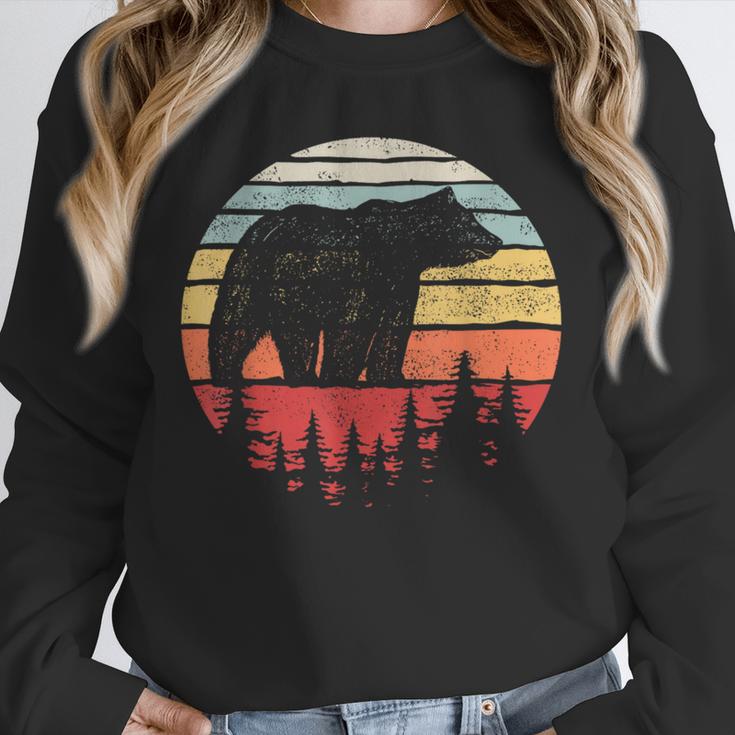 Catch Some Rays Vintage Retro Grizzly Bear Unisex Sweatshirt, novelty gifts, funny gifts