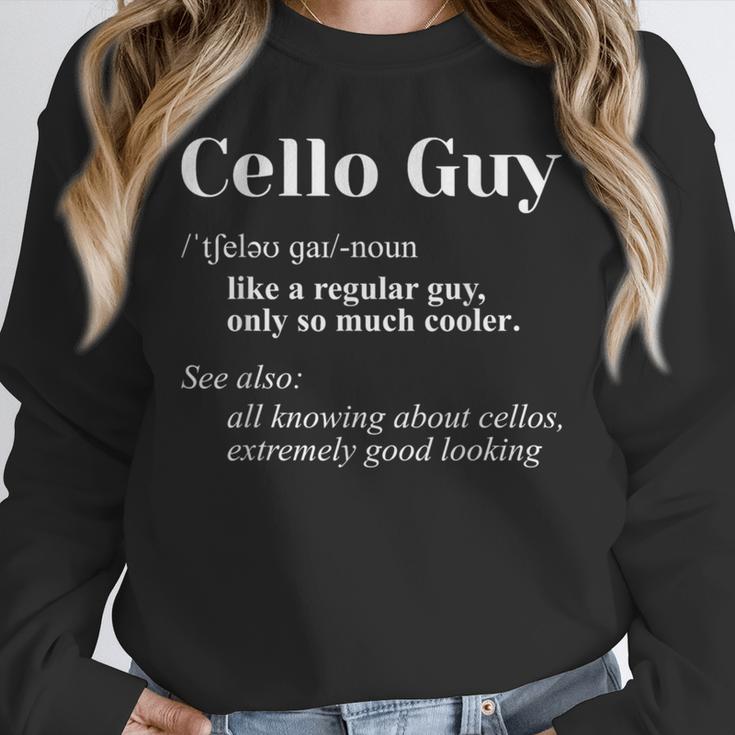 Cello Guy Definition Cello Player Classical Music Teacher Unisex Sweatshirt, novelty gifts, funny gifts Cello Guy Definition Cello Player Classical Music Teacher Unisex Sweatshirt, novelty gifts, funny gifts