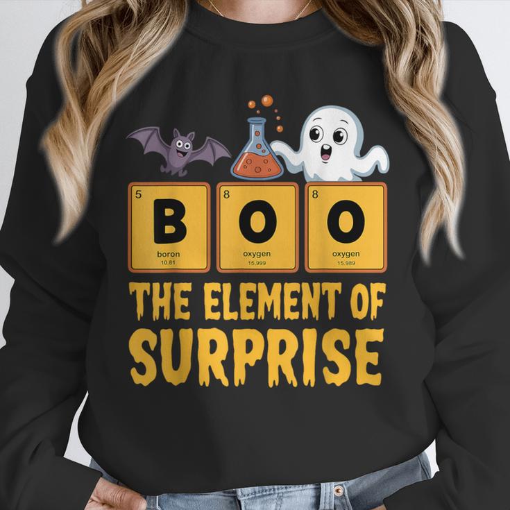 Chemistry Boo The Element Of Surprise Science Teacher Unisex Sweatshirt, novelty gifts, funny gifts Chemistry Boo The Element Of Surprise Science Teacher Unisex Sweatshirt, novelty gifts, funny gifts