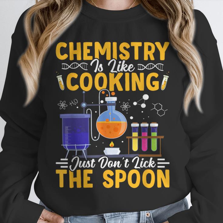 Chemistry Is Like Cooking Science Teacher Student Unisex Sweatshirt, novelty gifts, funny gifts