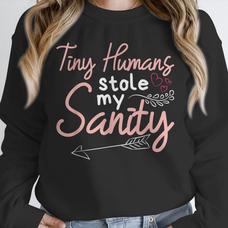 Childcare Provider Daycare Teacher Stole My Sanity Unisex Sweatshirt, novelty gifts, funny gifts
