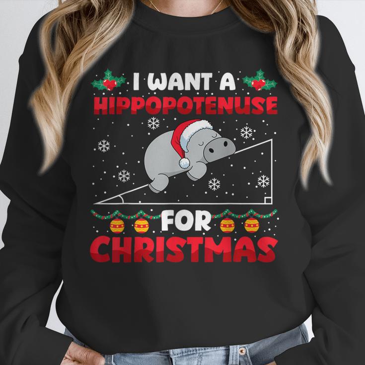 Christmas Math Teacher Hippopotenuse Math Lovers Xmas Unisex Sweatshirt, novelty gifts, funny gifts Christmas Math Teacher Hippopotenuse Math Lovers Xmas Unisex Sweatshirt, novelty gifts, funny gifts