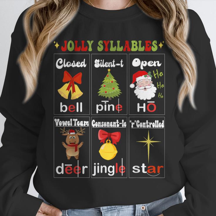 Christmas Reading Teacher Syllable Types Reading Teacher Unisex Sweatshirt, novelty gifts, funny gifts Christmas Reading Teacher Syllable Types Reading Teacher Unisex Sweatshirt, novelty gifts, funny gifts