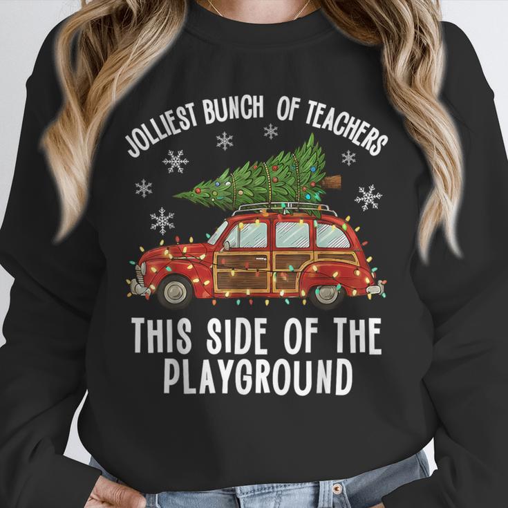 Christmas Teacher Squad Festive Car Tree Lights Xmas Unisex Sweatshirt, novelty gifts, funny gifts Christmas Teacher Squad Festive Car Tree Lights Xmas Unisex Sweatshirt, novelty gifts, funny gifts