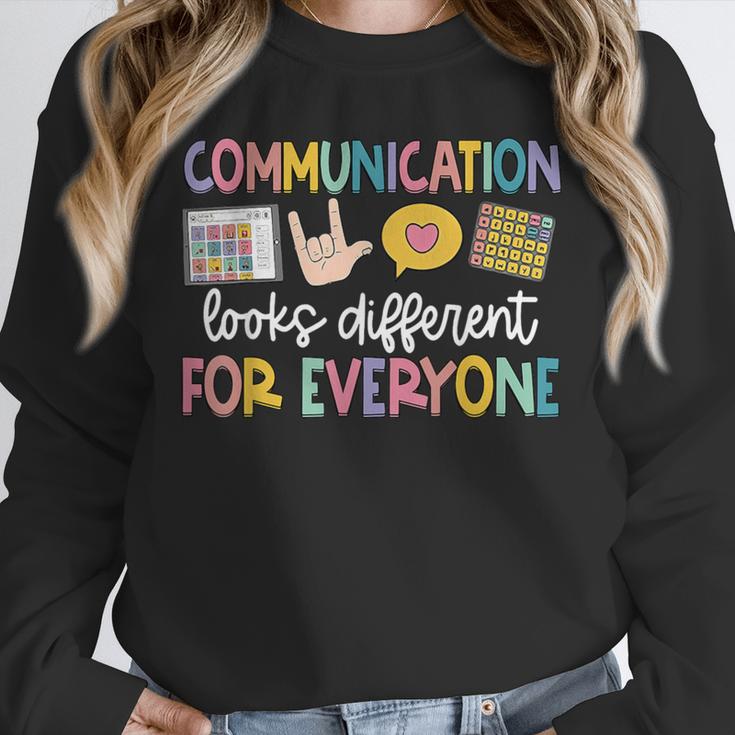 Communication Looks Different Tee Shirt Kids -Adults Teacher Animal Print Small Short Sleeve Classic Fit Crew Neck Polyester 100 Unisex Sweatshirt, novelty gifts, funny gifts Communication Looks Different Tee Shirt Kids -Adults Teacher Animal Print Small Short Sleeve Classic Fit Crew Neck Polyester 100 Unisex Sweatshirt, novelty gifts, funny gifts