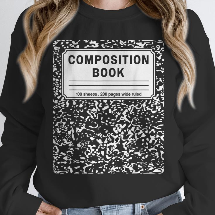 Composition Book Notebook Teachers Matching Group Halloween Unisex Sweatshirt, novelty gifts, funny gifts Composition Book Notebook Teachers Matching Group Halloween Unisex Sweatshirt, novelty gifts, funny gifts