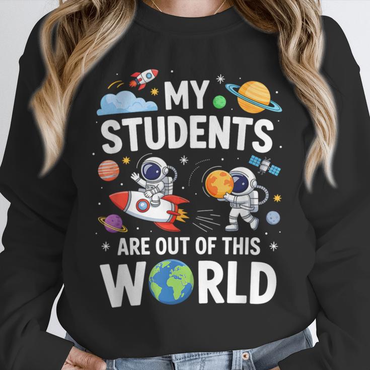 Cute School Teacher My Students Are Out Of This World Space Unisex Sweatshirt, novelty gifts, funny gifts Cute School Teacher My Students Are Out Of This World Space Unisex Sweatshirt, novelty gifts, funny gifts