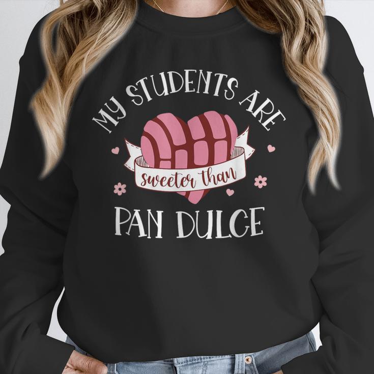 Cute Spanish Teacher Dual Language Bilingual Teacher Men Women Unisex Sweatshirt, novelty gifts, funny gifts