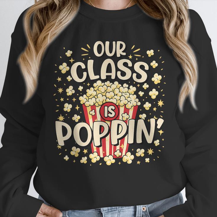 Cute Teacher Popcorn Day Unisex Sweatshirt, novelty gifts, funny gifts Cute Teacher Popcorn Day Unisex Sweatshirt, novelty gifts, funny gifts