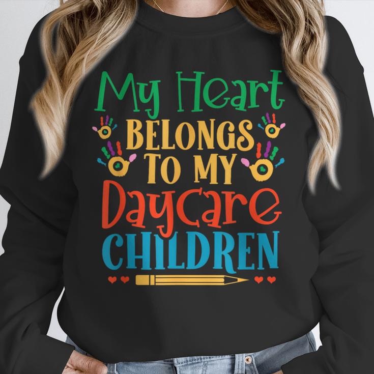 Daycare Children Childcare Provider Teacher PreK Nursery Unisex Sweatshirt, novelty gifts, funny gifts Daycare Children Childcare Provider Teacher PreK Nursery Unisex Sweatshirt, novelty gifts, funny gifts