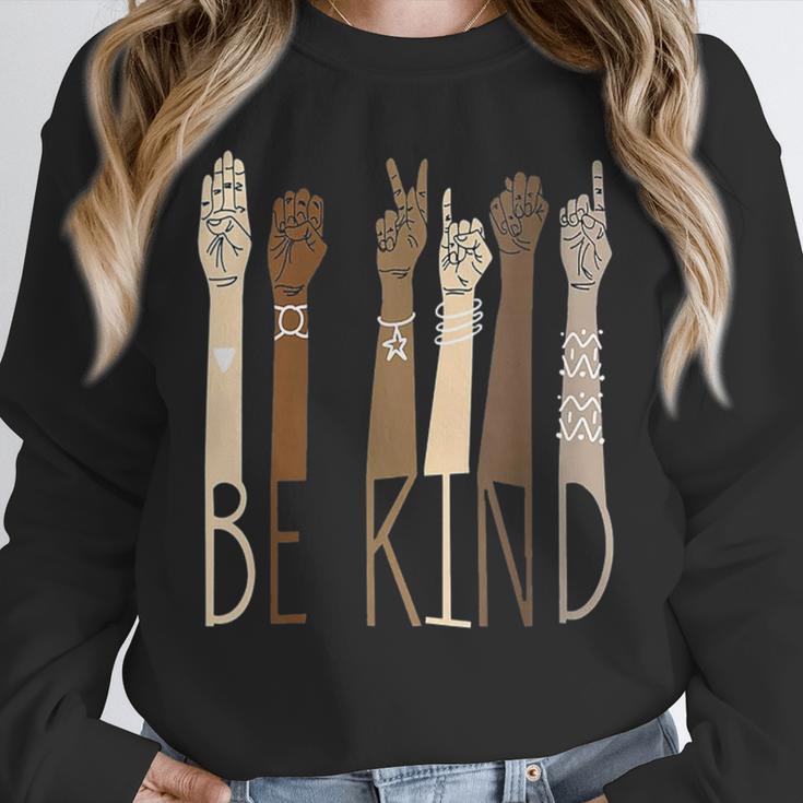 Deaf Be Kind Sign Language Hand Talking Teachers Interpreter Unisex Sweatshirt, novelty gifts, funny gifts Deaf Be Kind Sign Language Hand Talking Teachers Interpreter Unisex Sweatshirt, novelty gifts, funny gifts