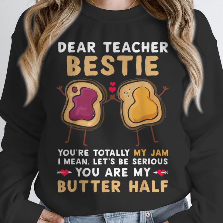 Dear Teacher Bestie You'Re Totally My Jam Shirt Kids Unisex Sweatshirt, novelty gifts, funny gifts