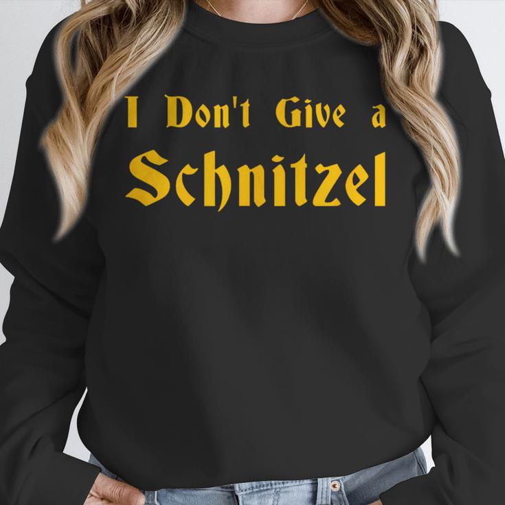 I Don't Give a Schnitzel T-Shirt Unisex Sweatshirt, novelty gifts, funny gifts