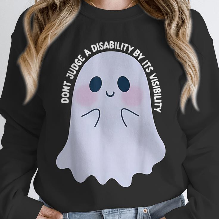 Dont Judge a Disability By Its Visibility Teacher Unisex Sweatshirt, novelty gifts, funny gifts Dont Judge a Disability By Its Visibility Teacher Unisex Sweatshirt, novelty gifts, funny gifts