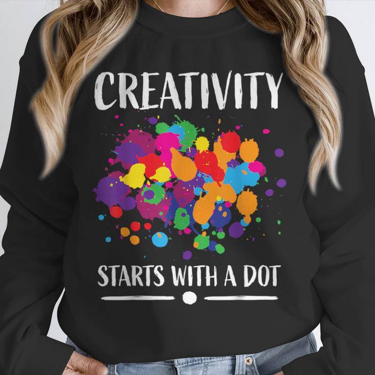 Dot Day Shirt Women Men Kids Girls Boys Teacher 2024 Dot Day Unisex Sweatshirt, novelty gifts, funny gifts