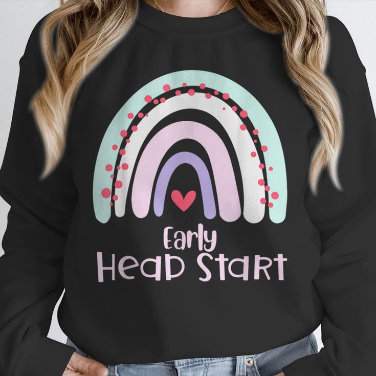 Early Headstart Cute Retro Rainbow Teachers Unisex Sweatshirt, novelty gifts, funny gifts Early Headstart Cute Retro Rainbow Teachers Unisex Sweatshirt, novelty gifts, funny gifts