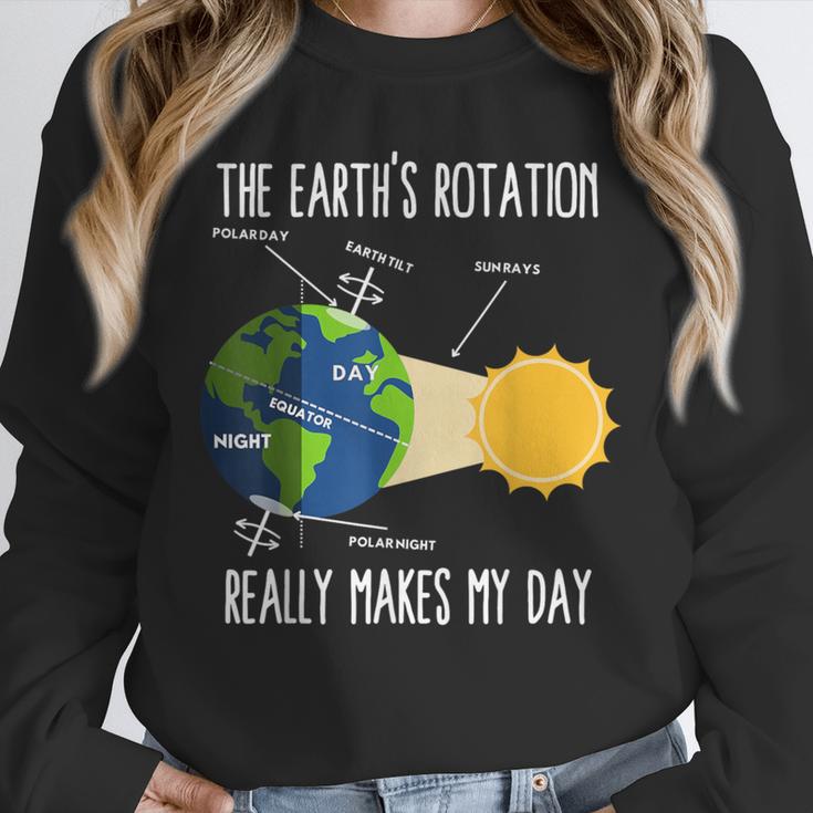 Earth Rotation Earth Day Science Teacher Kids Women Unisex Sweatshirt, novelty gifts, funny gifts Earth Rotation Earth Day Science Teacher Kids Women Unisex Sweatshirt, novelty gifts, funny gifts