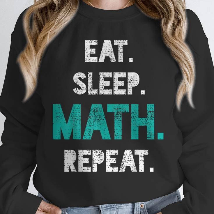 Eat Sleep Math Repeat Math Teacher Men Women Girls Kids Unisex Sweatshirt, novelty gifts, funny gifts Eat Sleep Math Repeat Math Teacher Men Women Girls Kids Unisex Sweatshirt, novelty gifts, funny gifts