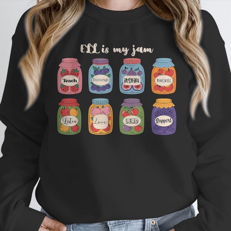 ELL Is My Jam English Language Learner Aide ELL Teacher Unisex Sweatshirt, novelty gifts, funny gifts ELL Is My Jam English Language Learner Aide ELL Teacher Unisex Sweatshirt, novelty gifts, funny gifts