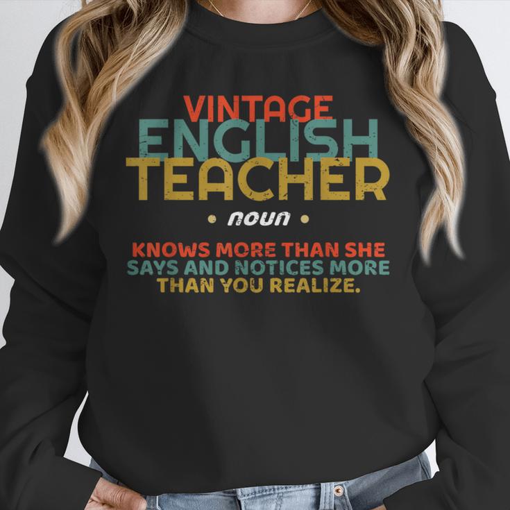ENGLISH TEACHER Definition Vintage Tee T-Shirt Unisex Sweatshirt, novelty gifts, funny gifts ENGLISH TEACHER Definition Vintage Tee T-Shirt Unisex Sweatshirt, novelty gifts, funny gifts