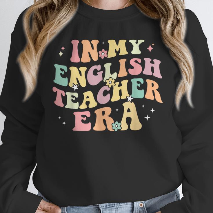 In My English Teacher Era Retro Back To School Literature Men Women Unisex Sweatshirt, novelty gifts, funny gifts In My English Teacher Era Retro Back To School Literature Men Women Unisex Sweatshirt, novelty gifts, funny gifts