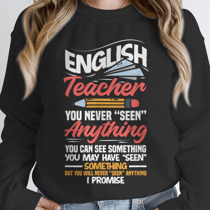 English Teacher Unisex Sweatshirt, novelty gifts, funny gifts English Teacher Unisex Sweatshirt, novelty gifts, funny gifts