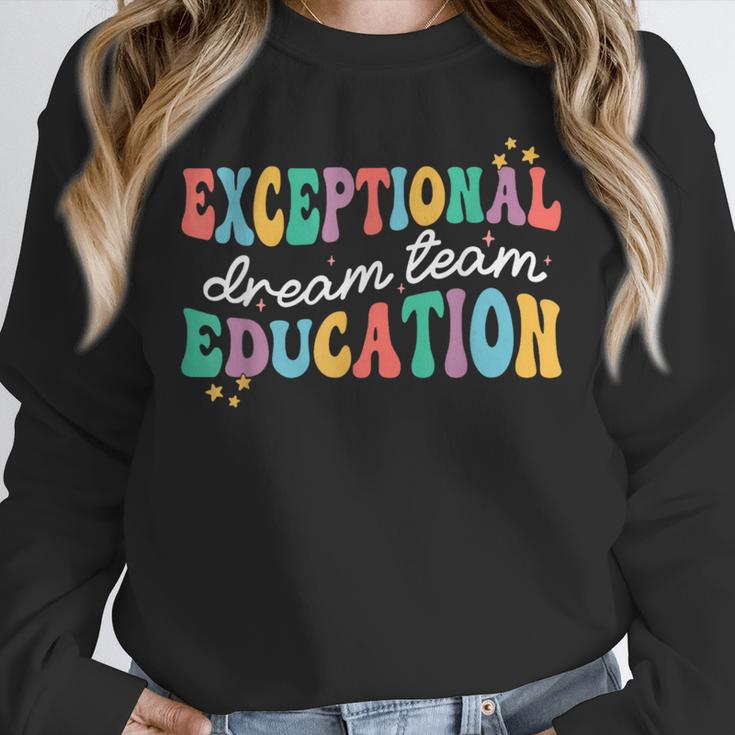 Exceptional Education Dream Team SPED ESE Teacher Autism Unisex Sweatshirt, novelty gifts, funny gifts Exceptional Education Dream Team SPED ESE Teacher Autism Unisex Sweatshirt, novelty gifts, funny gifts