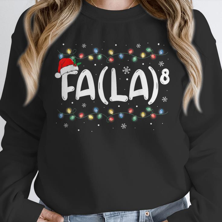 FA LA8 Christmas Santa Fa La Math Teacher Men Women Unisex Sweatshirt, novelty gifts, funny gifts FA LA8 Christmas Santa Fa La Math Teacher Men Women Unisex Sweatshirt, novelty gifts, funny gifts