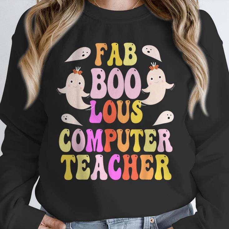 Faboolous COMPUTER TEACHER Costume This Is My Spooky Mom Dad Unisex Sweatshirt, novelty gifts, funny gifts Faboolous COMPUTER TEACHER Costume This Is My Spooky Mom Dad Unisex Sweatshirt, novelty gifts, funny gifts