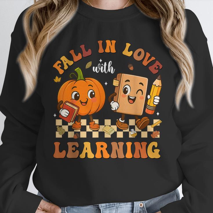 Fall In Love With Reading Book Autumn Pumpkins And Teachers Unisex Sweatshirt, novelty gifts, funny gifts Fall In Love With Reading Book Autumn Pumpkins And Teachers Unisex Sweatshirt, novelty gifts, funny gifts