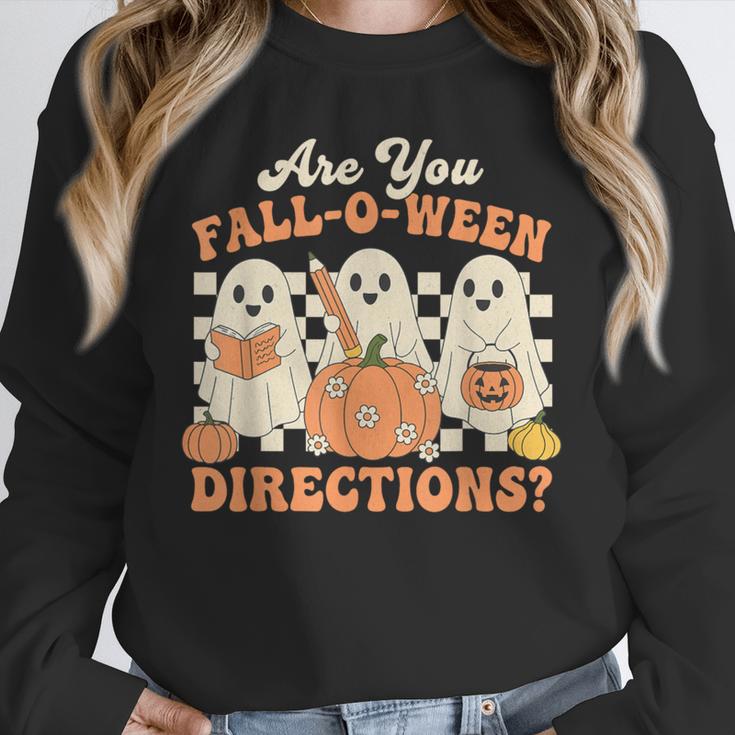 Are You Fall O Ween Directions Halloween Teacher Unisex Sweatshirt, novelty gifts, funny gifts Are You Fall O Ween Directions Halloween Teacher Unisex Sweatshirt, novelty gifts, funny gifts