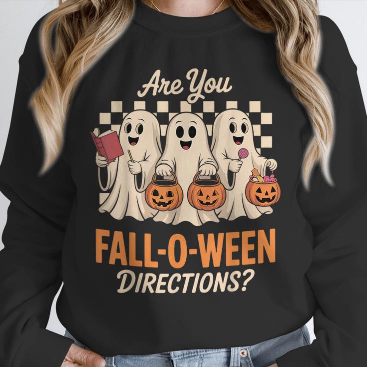Are You Fall O Ween Directions Teacher Halloween Boo Ghost Unisex Sweatshirt, novelty gifts, funny gifts Are You Fall O Ween Directions Teacher Halloween Boo Ghost Unisex Sweatshirt, novelty gifts, funny gifts
