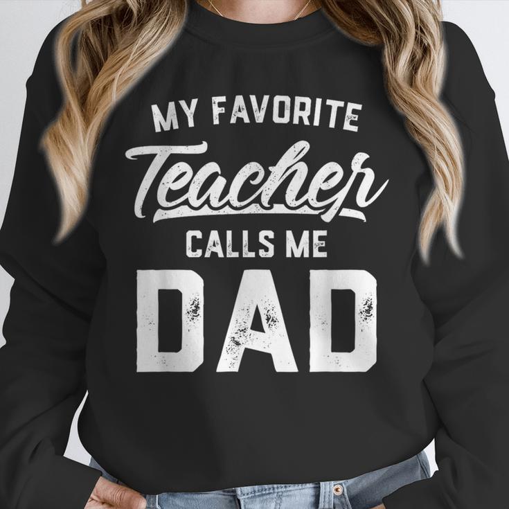 My Favorite Teacher Calls Me Dad Shirt Father's Day For Men Kids Unisex Sweatshirt, novelty gifts, funny gifts My Favorite Teacher Calls Me Dad Shirt Father's Day For Men Kids Unisex Sweatshirt, novelty gifts, funny gifts