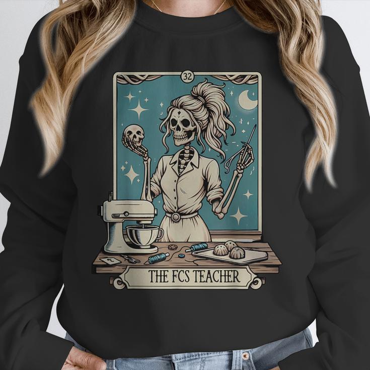 FCS Teacher Skeleton Halloween Family And Consumer Science Unisex Sweatshirt, novelty gifts, funny gifts