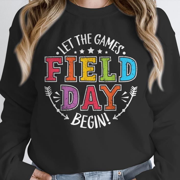 Field Day 2024 Let The Games Begin Teacher Kids Girls Boys Unisex Sweatshirt, novelty gifts, funny gifts Field Day 2024 Let The Games Begin Teacher Kids Girls Boys Unisex Sweatshirt, novelty gifts, funny gifts
