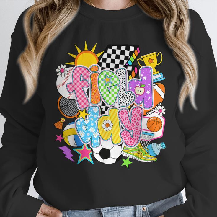Field Day Fun Day Let The Games Begin Field Trip Teacher Kid Unisex Sweatshirt, novelty gifts, funny gifts