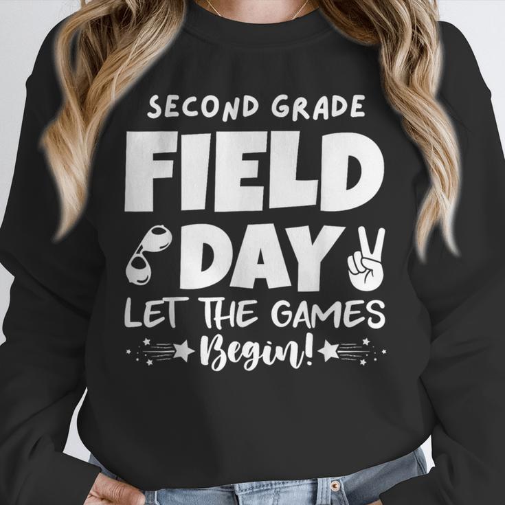 Field Day Second 2nd Grade Orange 2025 Boy Girl Teacher Unisex Sweatshirt, novelty gifts, funny gifts Field Day Second 2nd Grade Orange 2025 Boy Girl Teacher Unisex Sweatshirt, novelty gifts, funny gifts