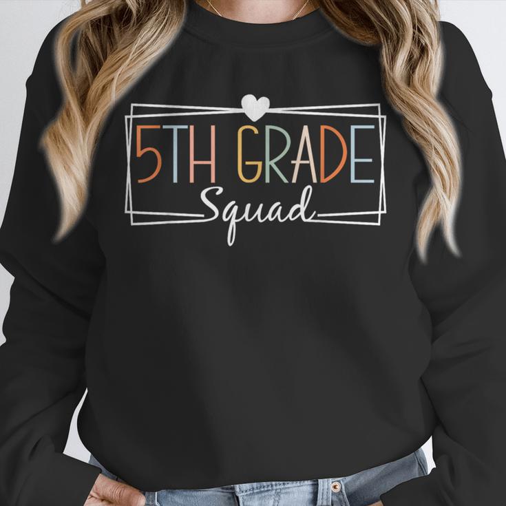 Fifth Grade Squad Teachers Kids 5th Grade Back To School Unisex Sweatshirt, novelty gifts, funny gifts Fifth Grade Squad Teachers Kids 5th Grade Back To School Unisex Sweatshirt, novelty gifts, funny gifts