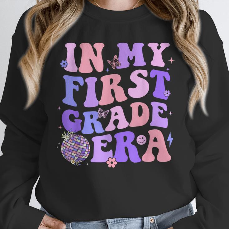 In My First Grade Era 1st Grade Girls Teacher Back To School Unisex Sweatshirt, novelty gifts, funny gifts