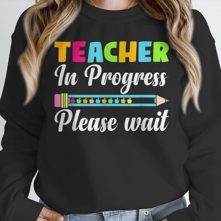 Future Teacher Cool Teacher In Progress Please Wait Unisex Sweatshirt, novelty gifts, funny gifts Future Teacher Cool Teacher In Progress Please Wait Unisex Sweatshirt, novelty gifts, funny gifts