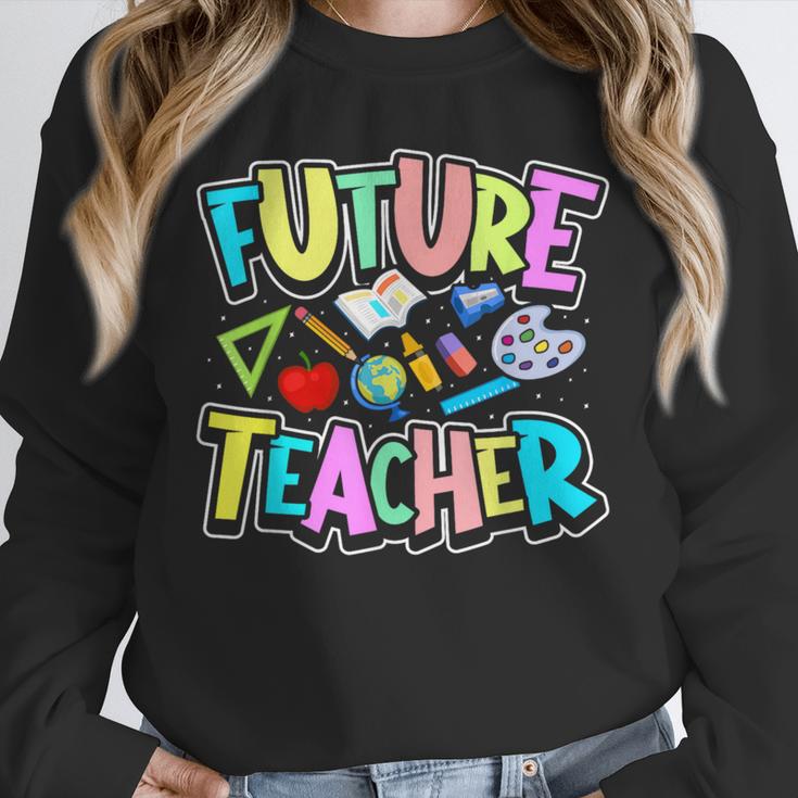 Future Teacher Kid's Career Unisex Sweatshirt, novelty gifts, funny gifts