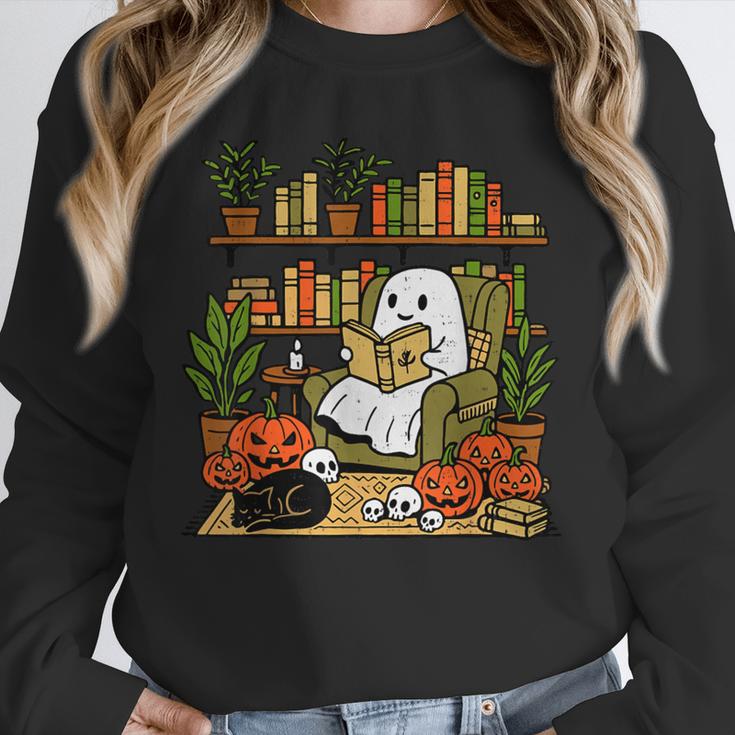 Ghost Library Reading Books Halloween Librarian Teacher Unisex Sweatshirt, novelty gifts, funny gifts Ghost Library Reading Books Halloween Librarian Teacher Unisex Sweatshirt, novelty gifts, funny gifts