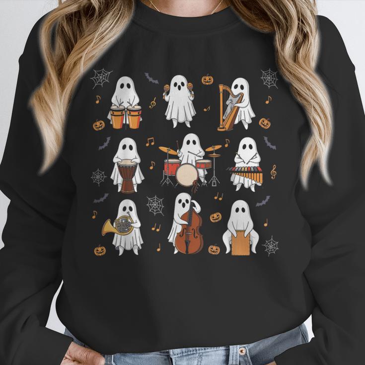 Ghost Music Teacher Halloween Musician Costume Unisex Sweatshirt, novelty gifts, funny gifts Ghost Music Teacher Halloween Musician Costume Unisex Sweatshirt, novelty gifts, funny gifts