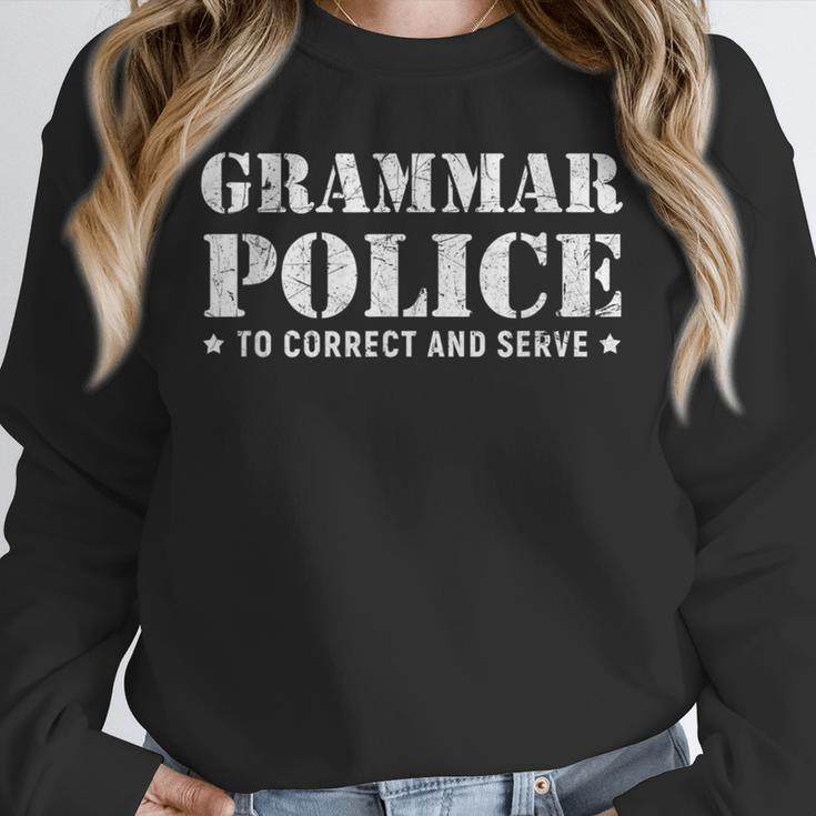 Grammar Police T Shirt English Teacher Unisex Sweatshirt, novelty gifts, funny gifts Grammar Police T Shirt English Teacher Unisex Sweatshirt, novelty gifts, funny gifts