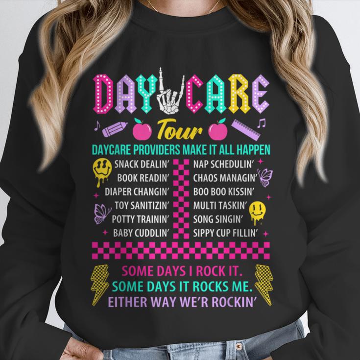 Groovy Day Care Some Days I Rock It Day Care Teacher Life Unisex Sweatshirt, novelty gifts, funny gifts Groovy Day Care Some Days I Rock It Day Care Teacher Life Unisex Sweatshirt, novelty gifts, funny gifts