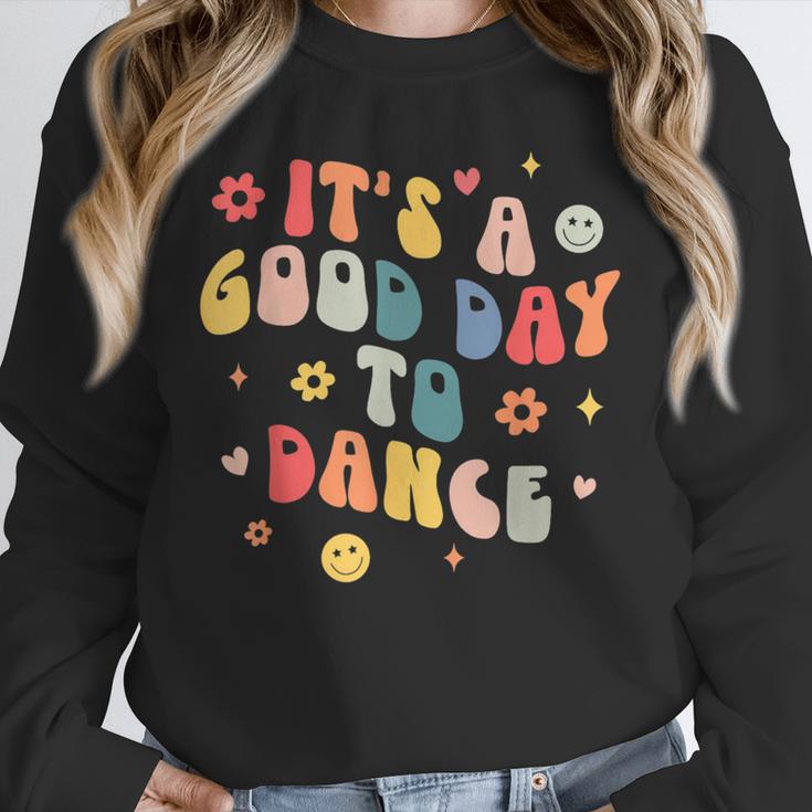 Groovy Its A Good Day To Dance Dance Teacher Unisex Sweatshirt, novelty gifts, funny gifts Groovy Its A Good Day To Dance Dance Teacher Unisex Sweatshirt, novelty gifts, funny gifts