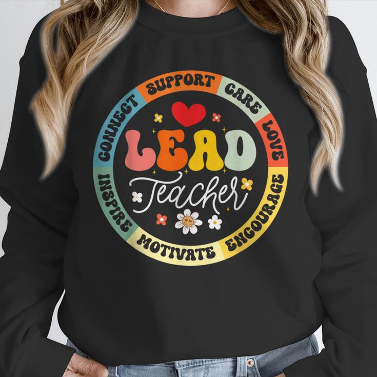 Groovy Lead Teacher Appreciation Back To School Unisex Sweatshirt, novelty gifts, funny gifts Groovy Lead Teacher Appreciation Back To School Unisex Sweatshirt, novelty gifts, funny gifts