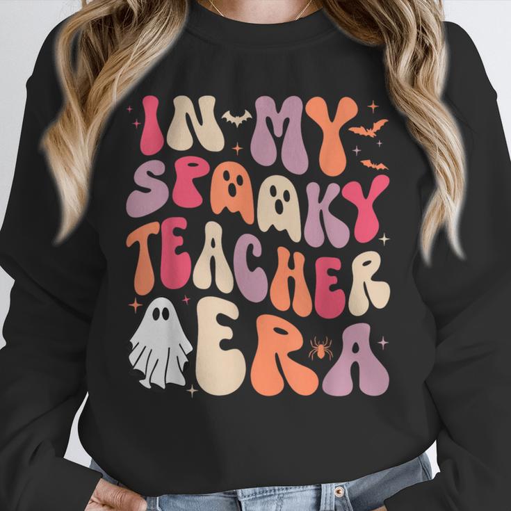 Groovy In My Spooky Teacher Era Halloween Party Boo Unisex Sweatshirt, novelty gifts, funny gifts Groovy In My Spooky Teacher Era Halloween Party Boo Unisex Sweatshirt, novelty gifts, funny gifts