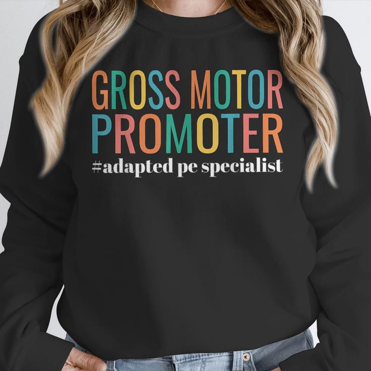 Gross Motor Promoter Adapted PE Specialist PE Teacher Art Unisex Sweatshirt, novelty gifts, funny gifts Gross Motor Promoter Adapted PE Specialist PE Teacher Art Unisex Sweatshirt, novelty gifts, funny gifts